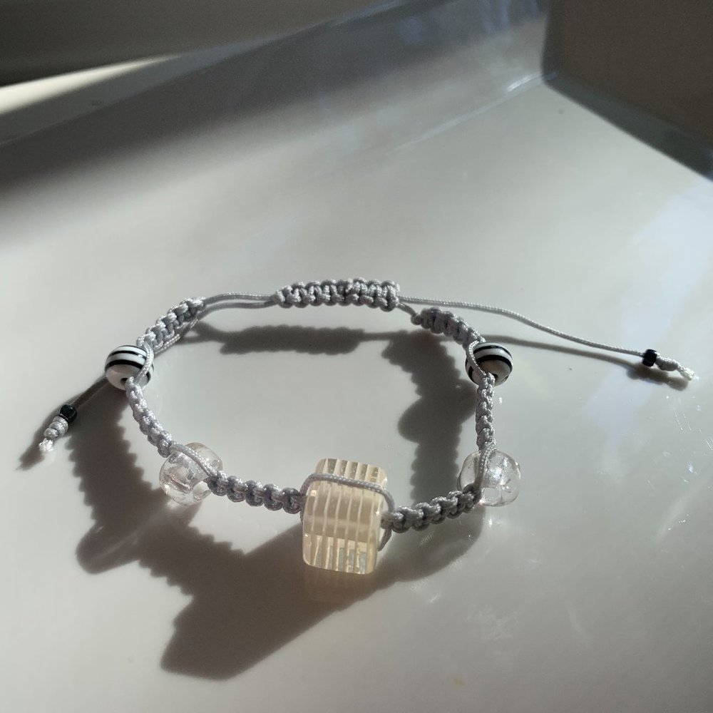 Swarovski Beaded Crochet Handmade Bracelet